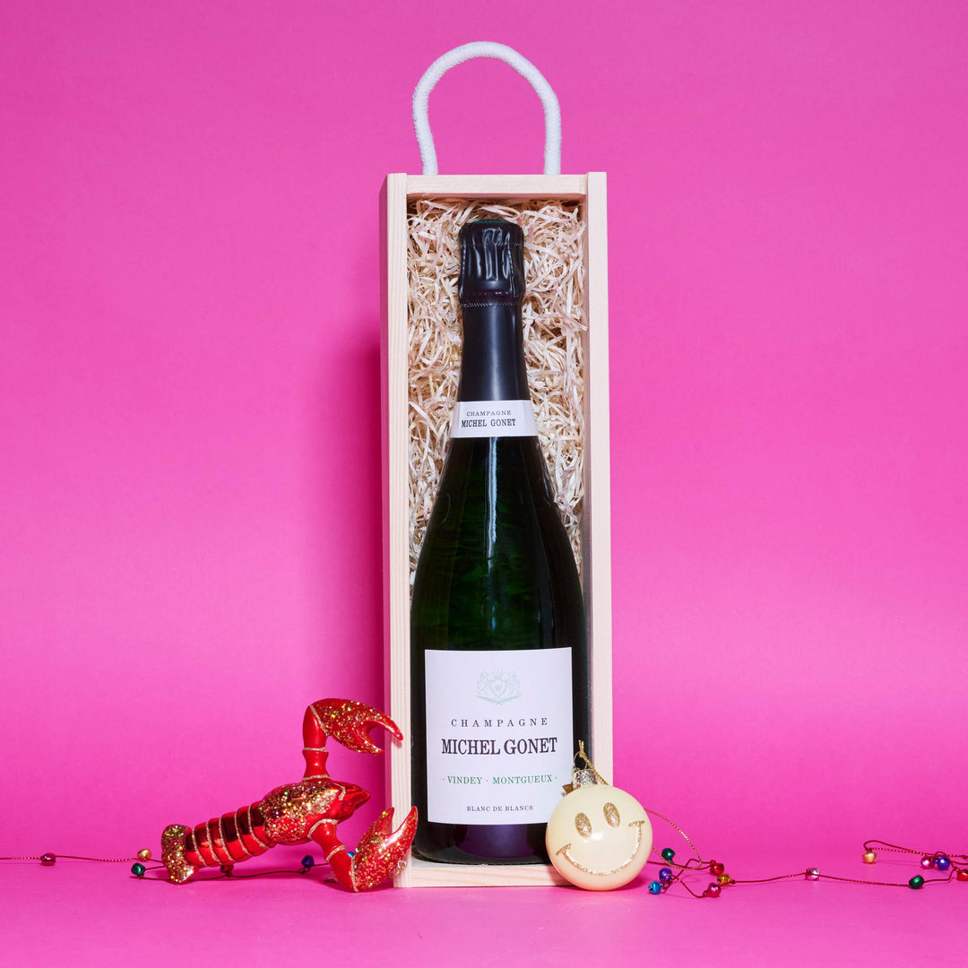 Michel Gonet 'Vindey Montgueux' Champagne Gift Box