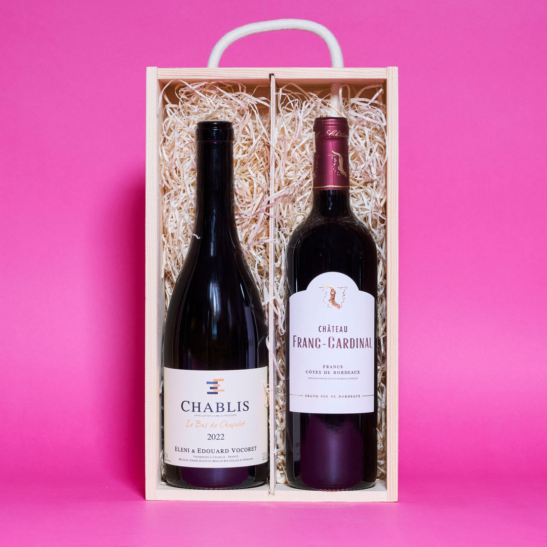Claret & Chablis Duo Gift Box