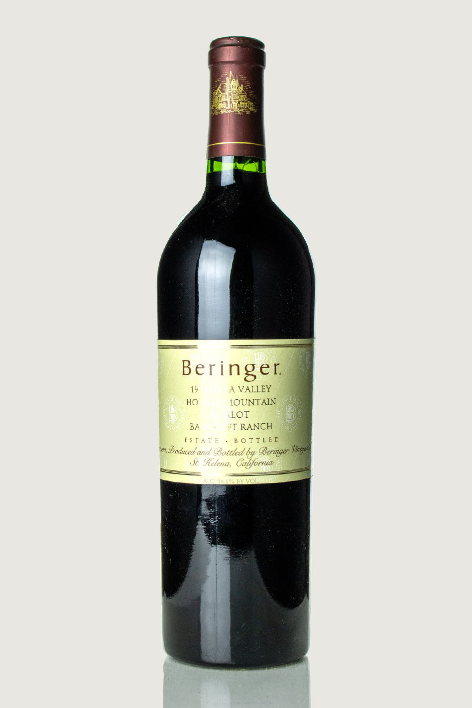 Beringer Vineyards Merlot 'Howell Bancroft Ranch' 1994