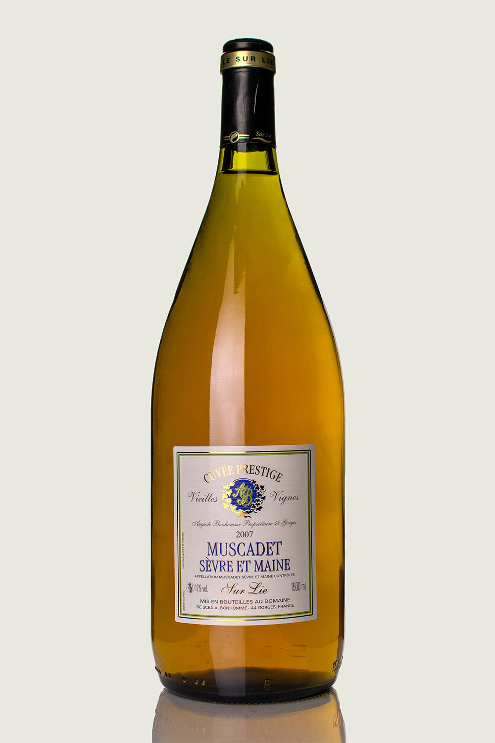 Bonhomme Muscadet Sèrve et Maine Sur Lie 'Cuvée Prestige Vielles Vignes' Magnum 2007