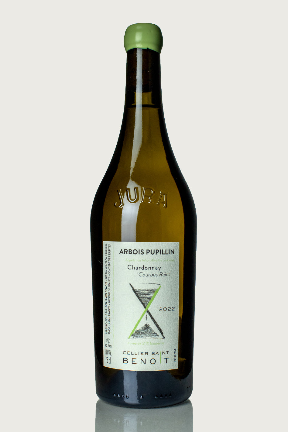 Cellier Saint Benoît Chardonnay 'Courbes Raies' 2022