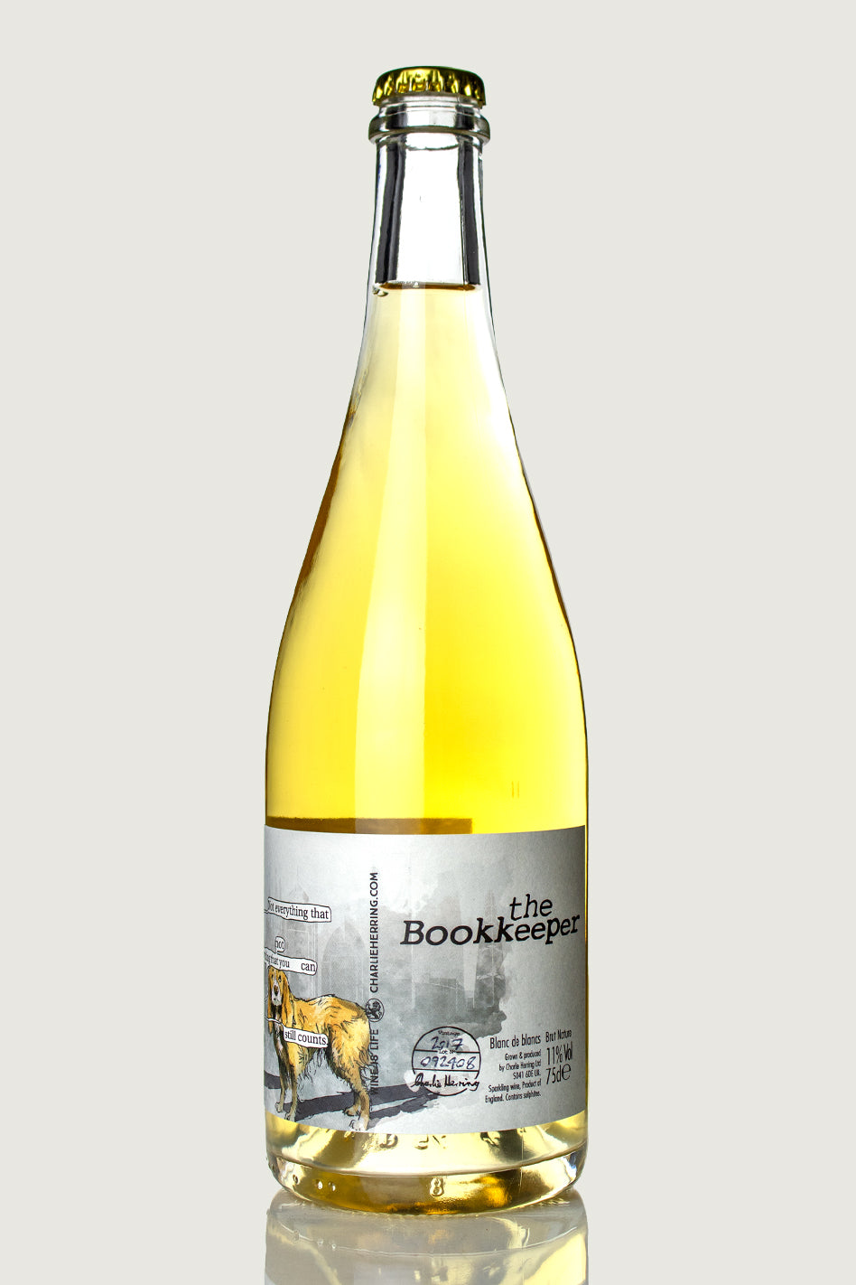 Charlie Herring Blanc de Blancs Brut Nature 'The Bookkeeper' 2017