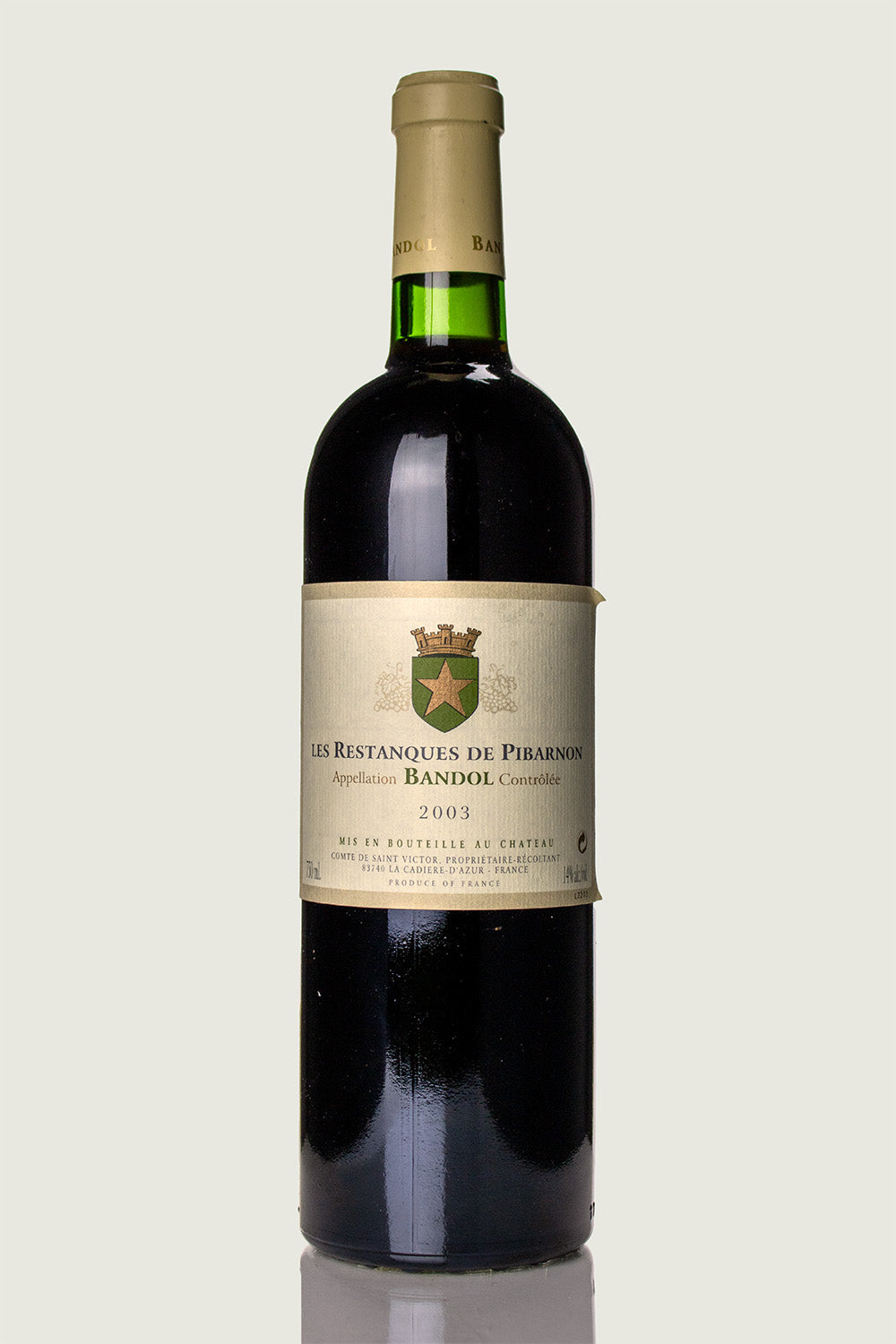 Château de Pibarnon Bandol 'Les Restanques de Pibarnon' 2003