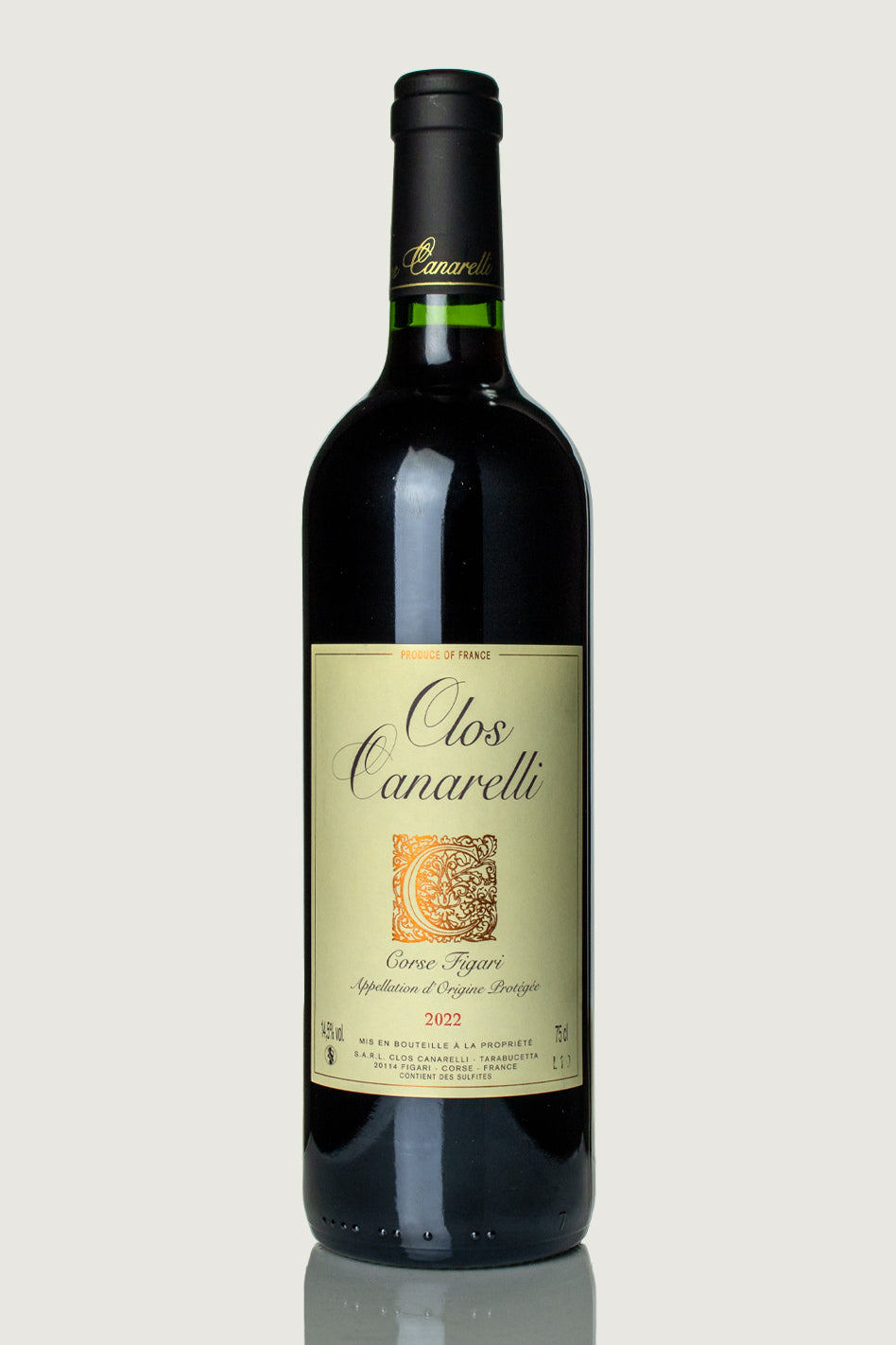 Clos Canarelli Rouge 2022