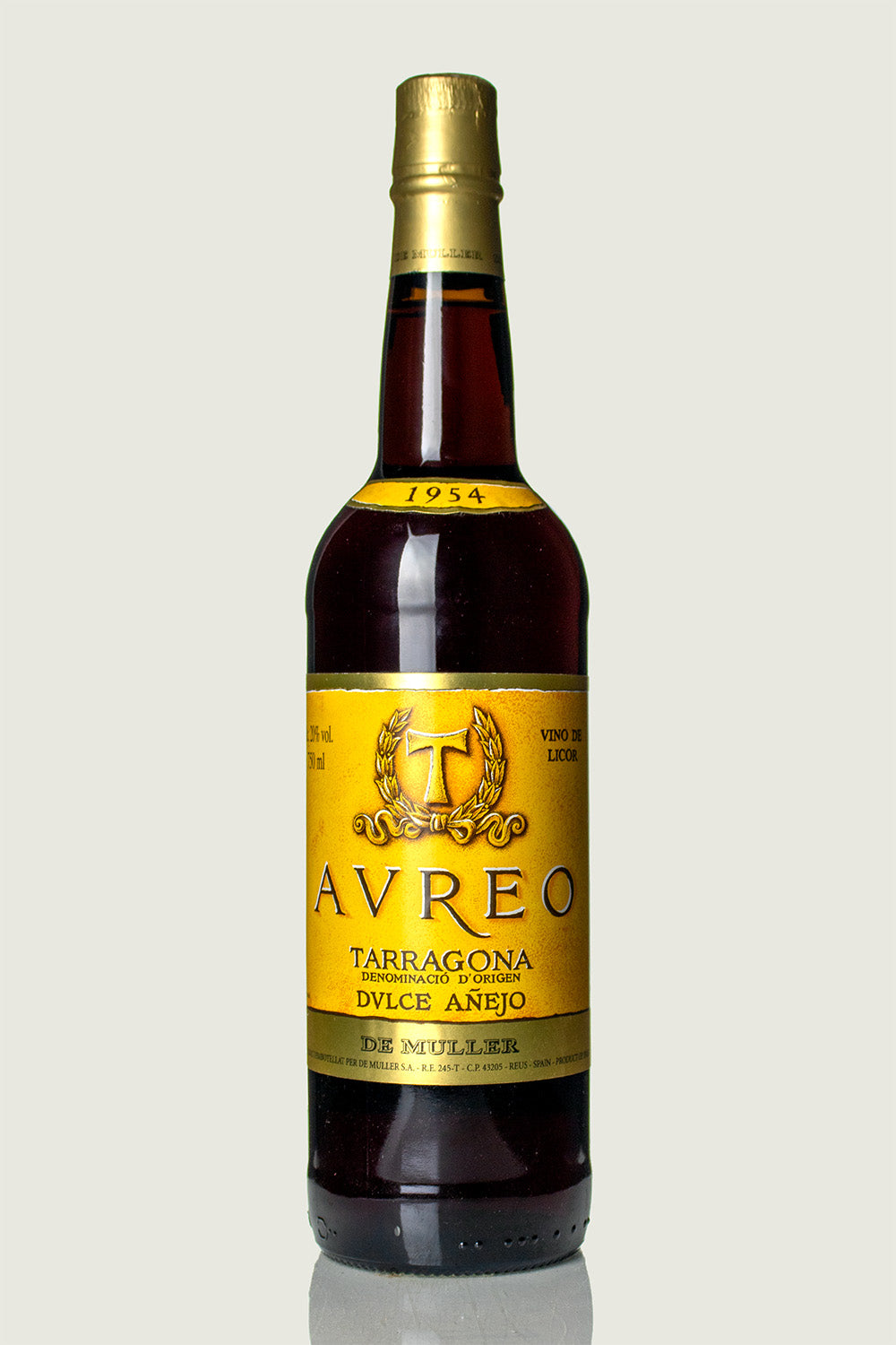 De Muller Aureo Dulce Añejo 1954