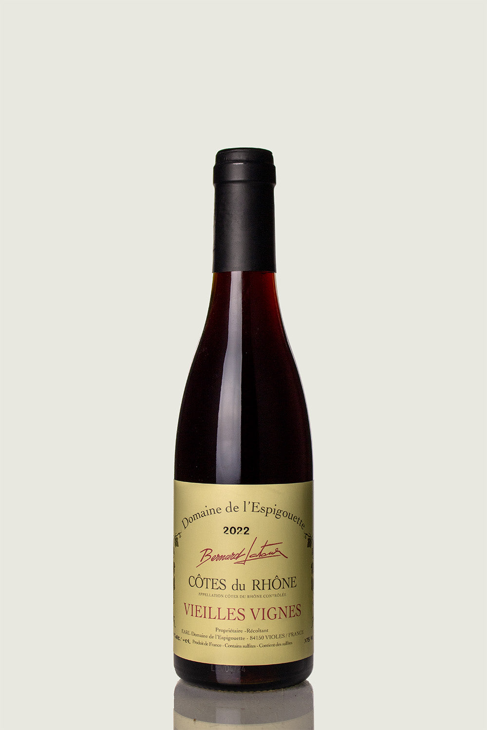 Domaine de L'Espigouette Côtes du Rhône 'Vieilles Vignes' Half 2022