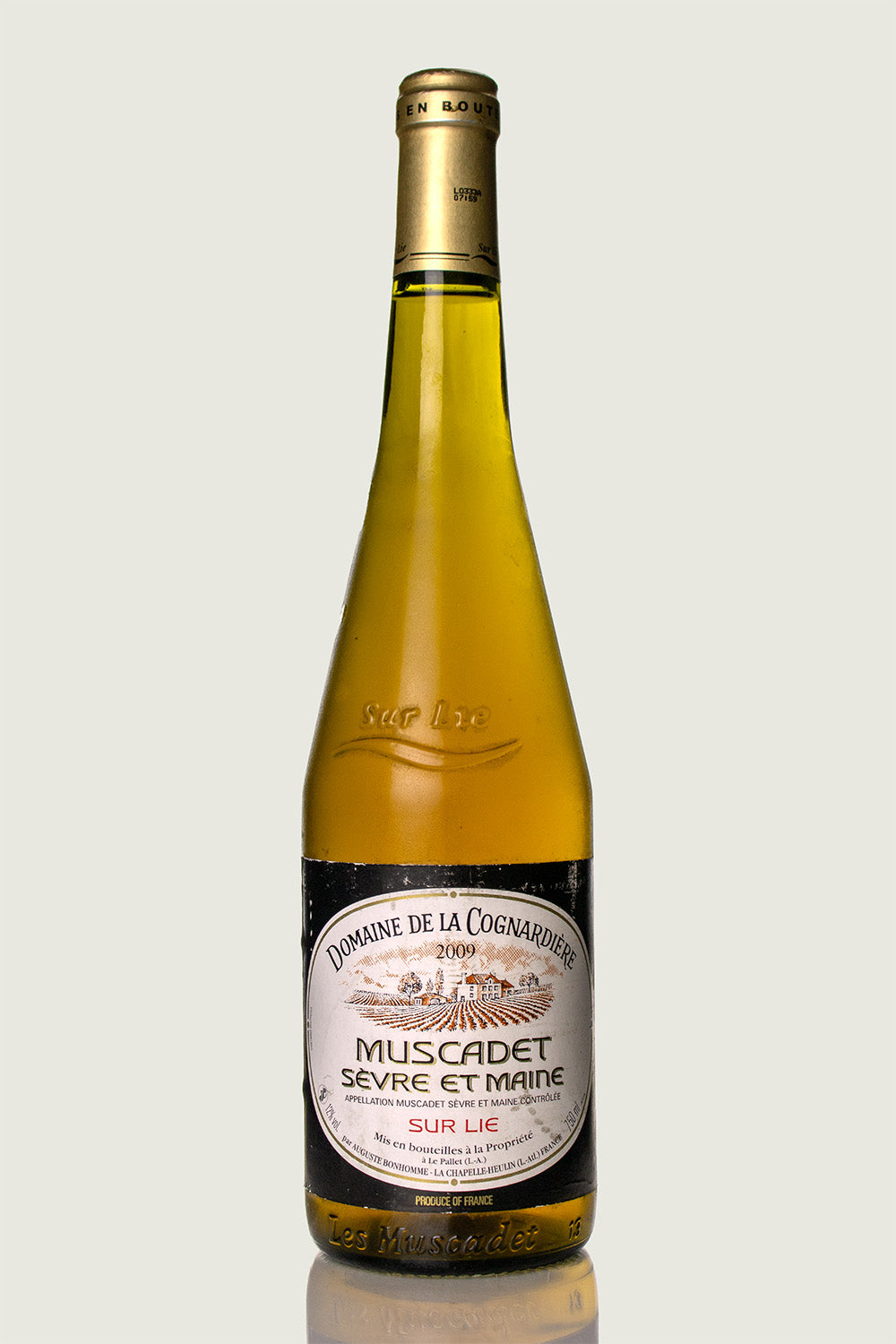 Domaine de la Cognardiere Muscadet Sèrve et Maine Sur Lie 2009
