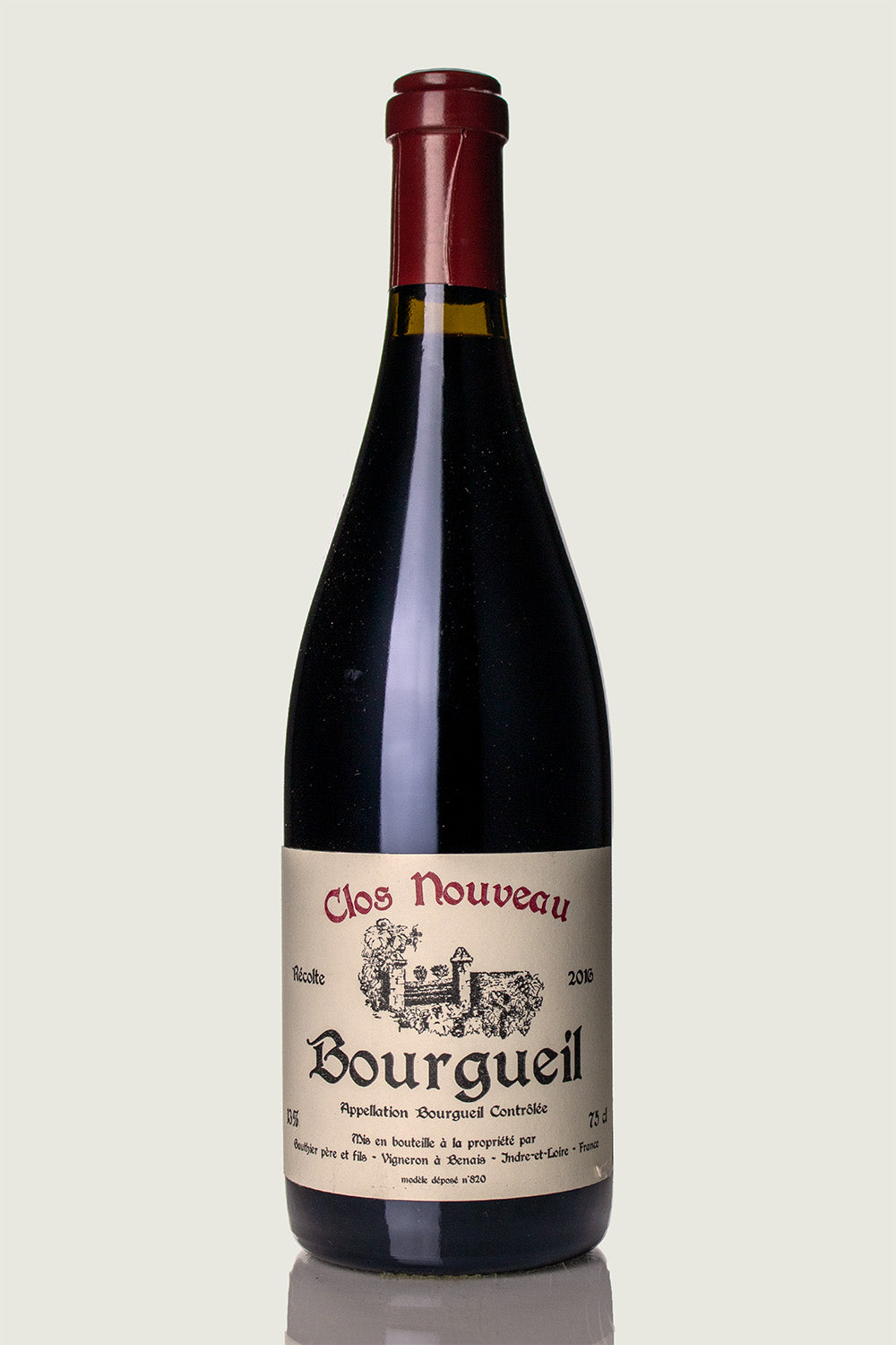 Domaine du Bel Air Bourgueil 'Clos Nouveau' 2016
