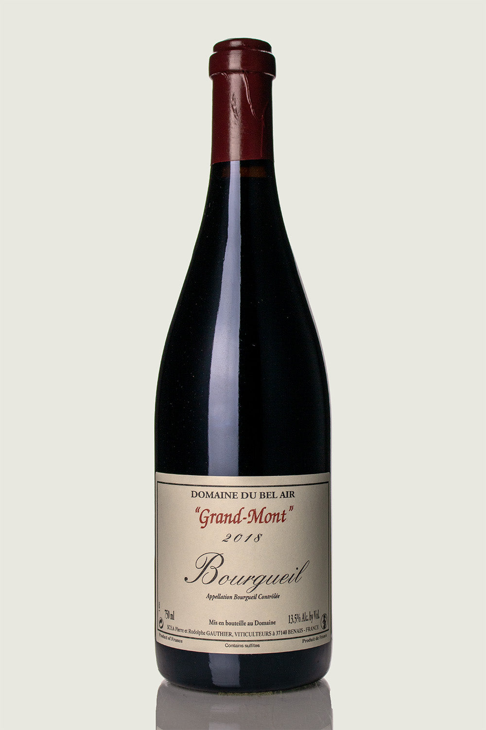 Domaine du Bel Air Bourgueil 'Grand-Mont' 2018