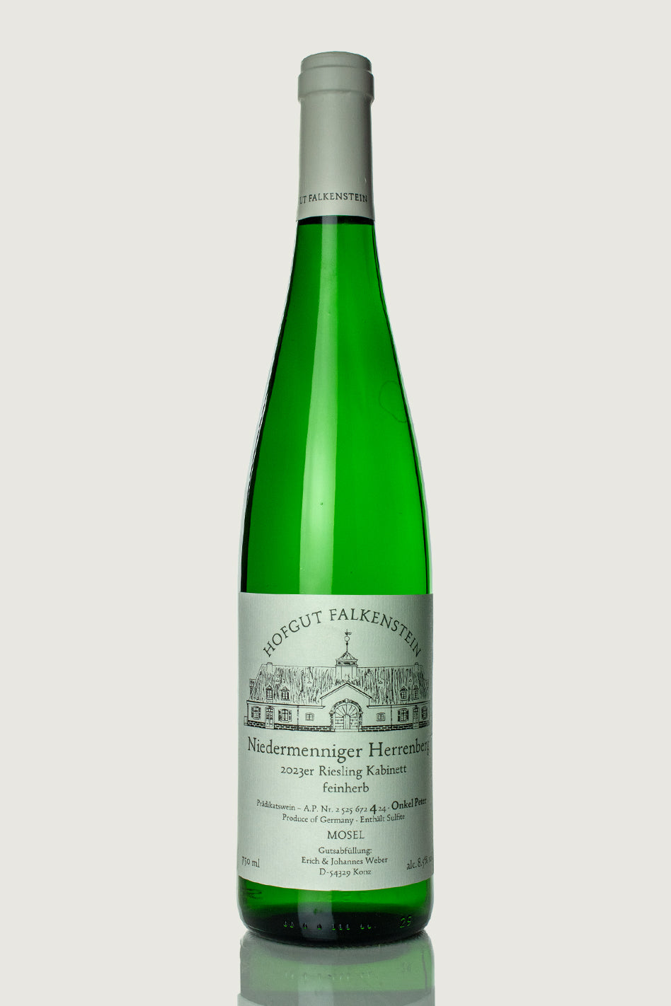Hofgut Falkenstein Niedermenniger Herrenberg Riesling Spätlese Feinherb 'Onkel Peter' 2023