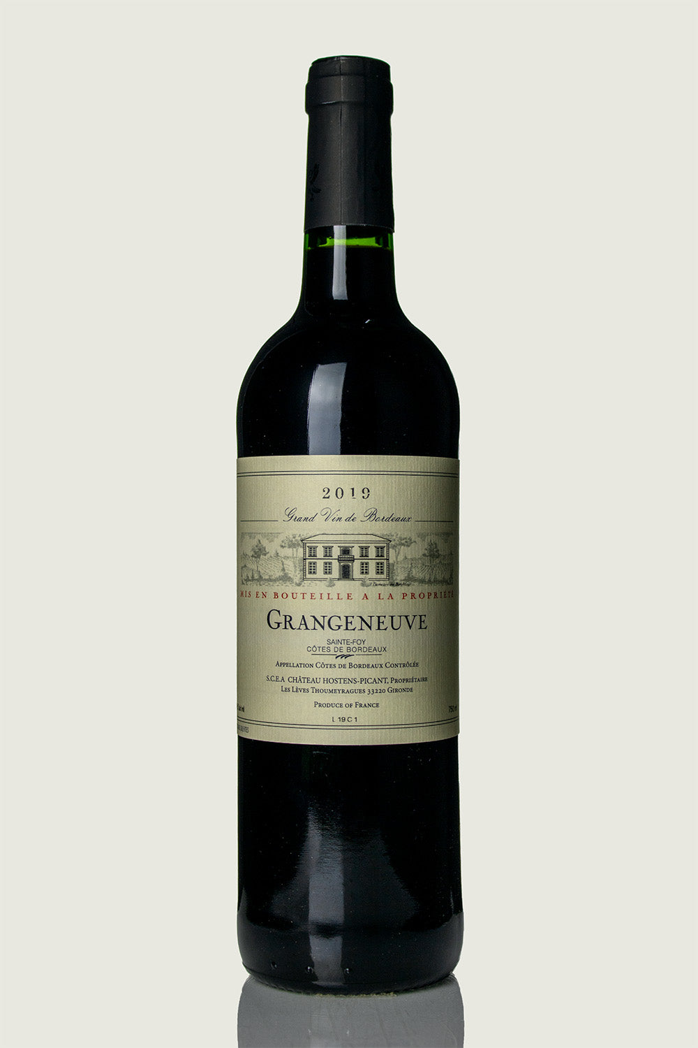Hostens-Picant Côtes de Bordeaux 'Grangeneuve Rouge' 2019