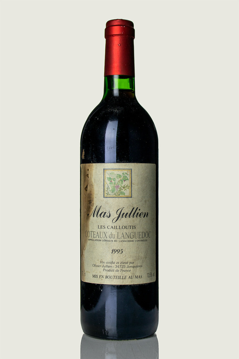 Mas Jullien Coteaux du Languedoc 'Les Cailloutis' 1995