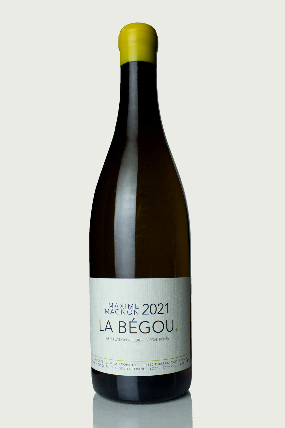 Maxime Magnon Corbières Blanc La Bégou 2021