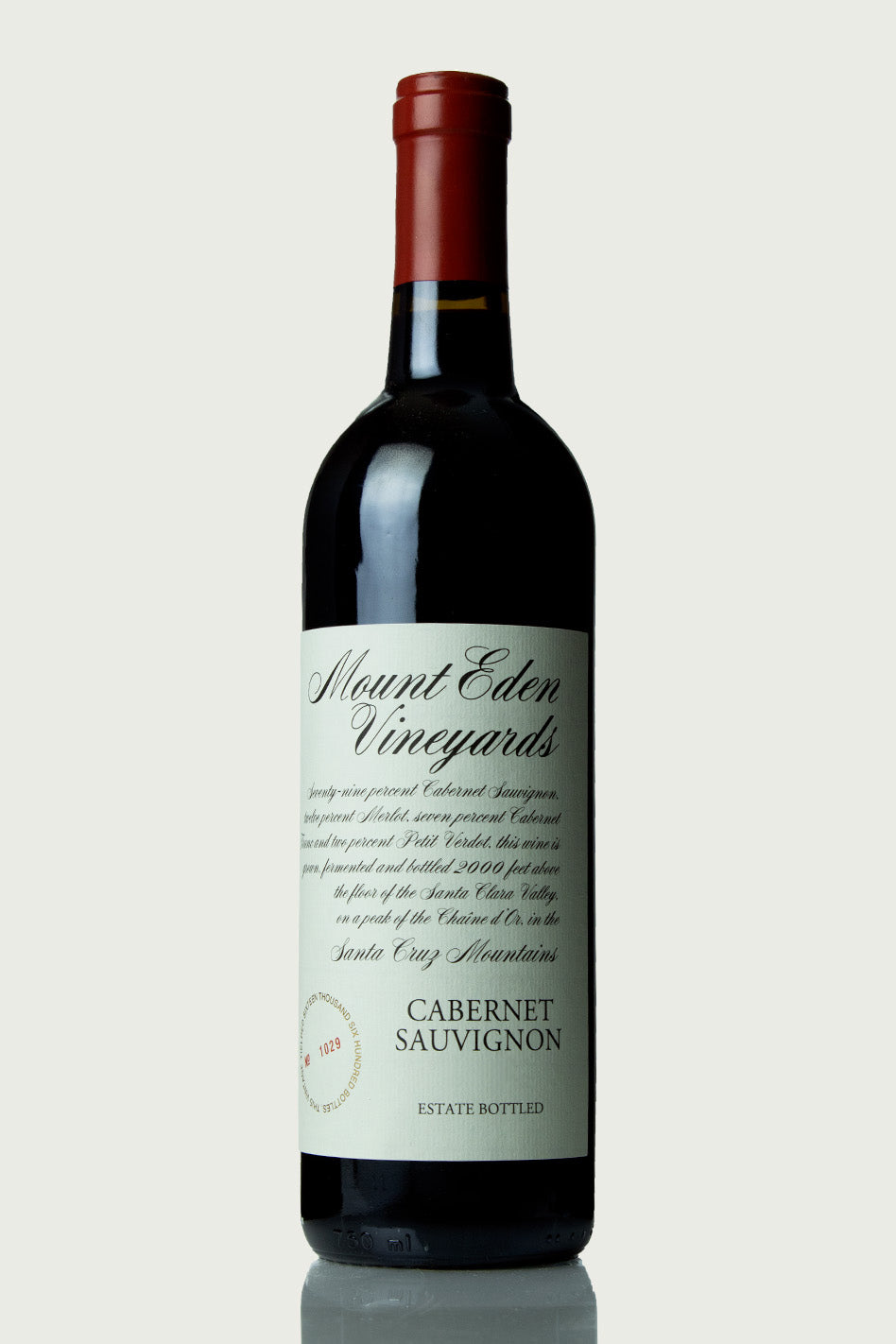 Mount Eden Vineyards 'Santa Cruz Mountains' Cabernet Sauvignon 2017