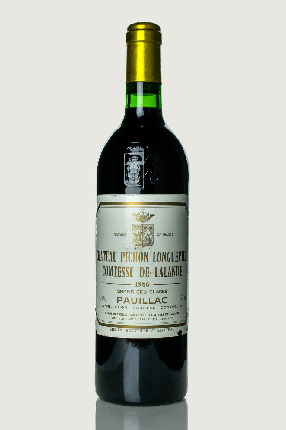 Pichon Longueville Paulliac 1986