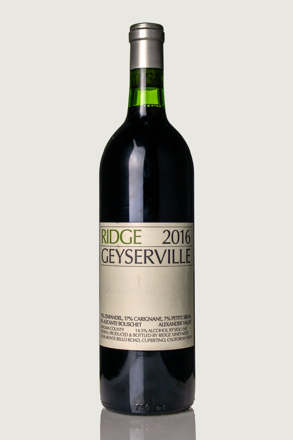 Ridge 'Geyserville' 2016