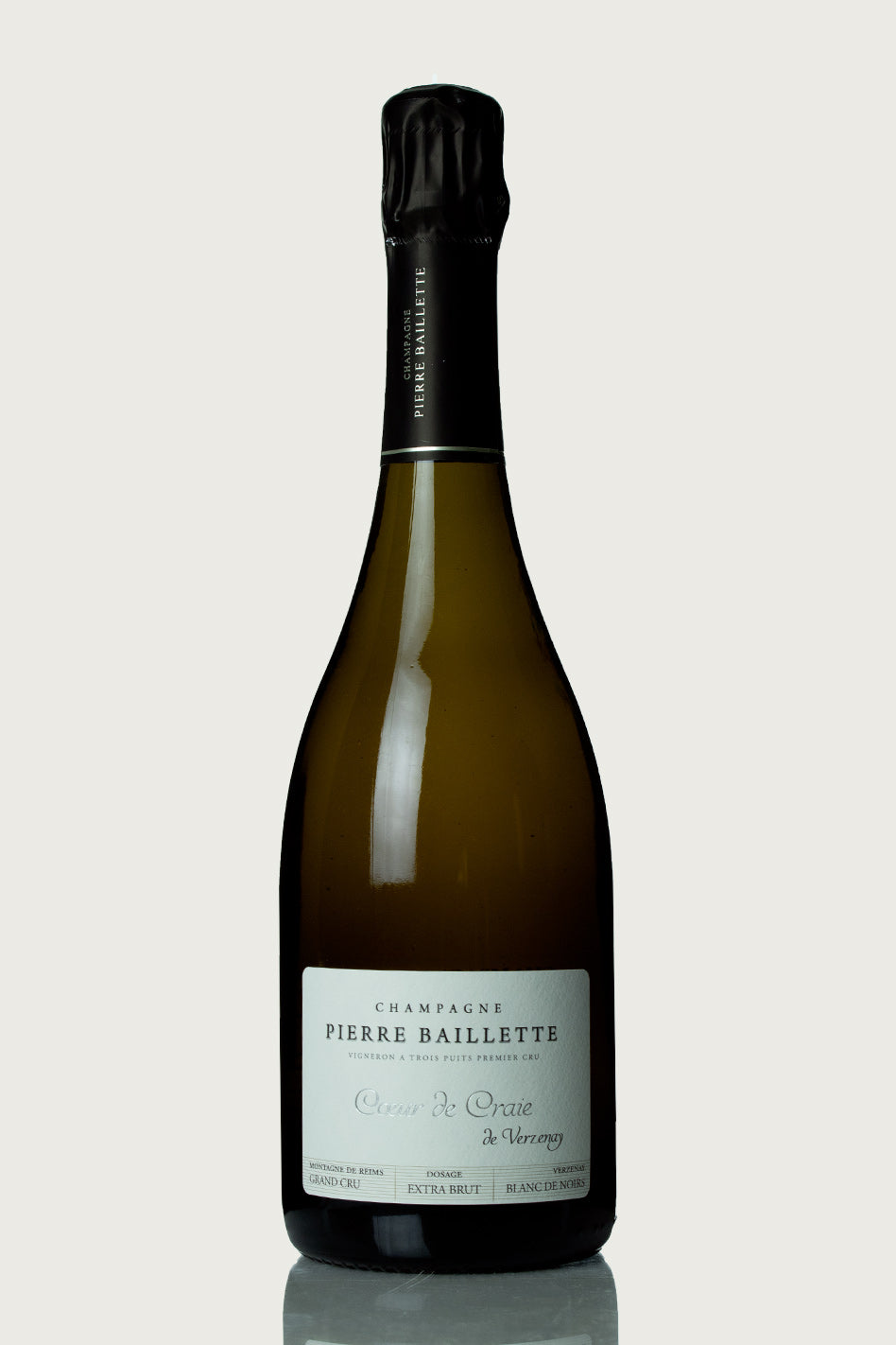 Pierre Baillette Champagne Grand Cru 'Coeur de Craie Verzenay' 2018