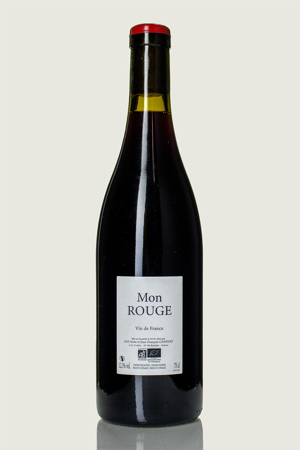 Anne et Jean-François Ganevat Vin de France 'Mon Rouge' 2023