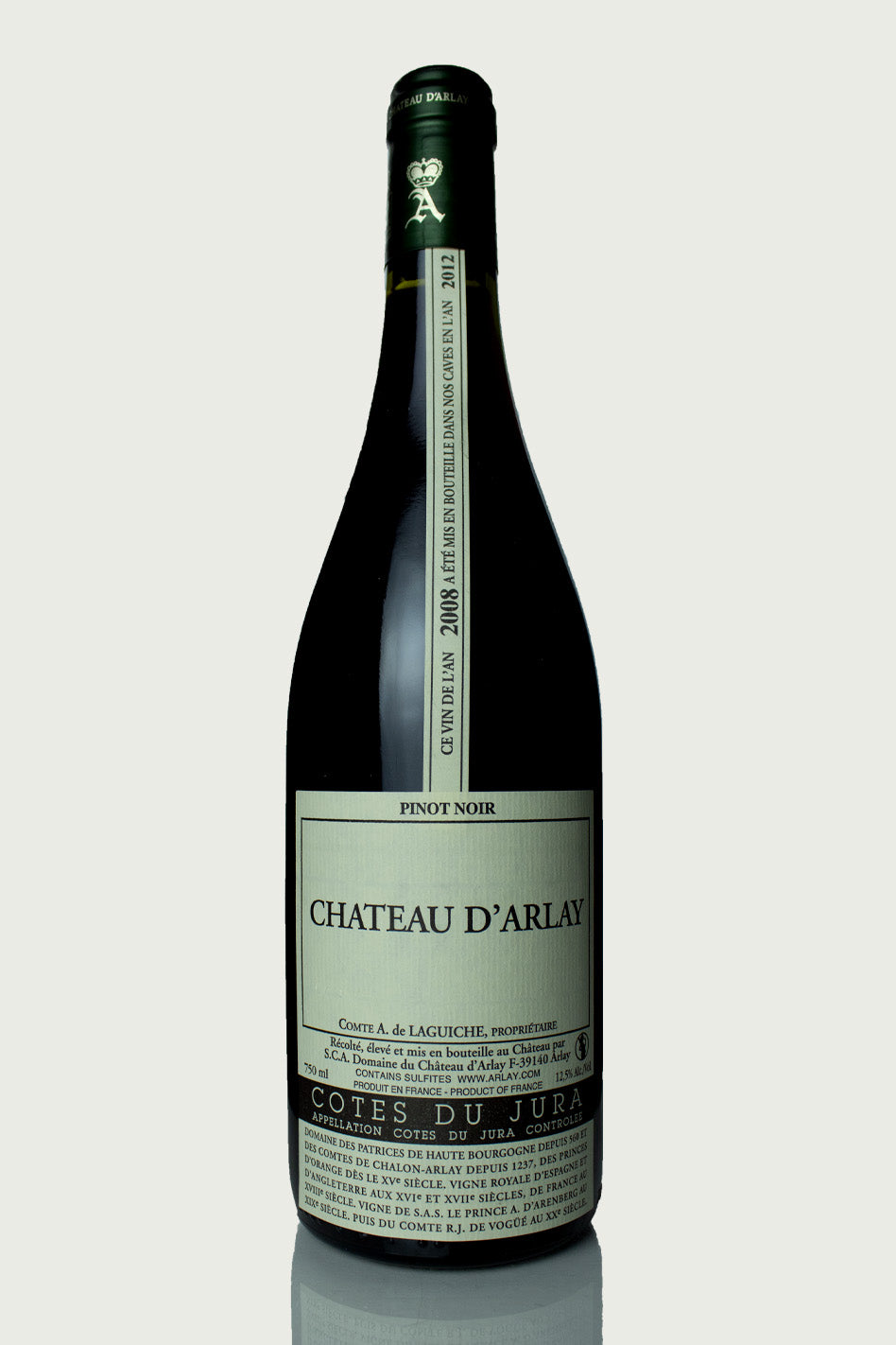 D'Arlay Côtes du Jura Pinot Noir 2008