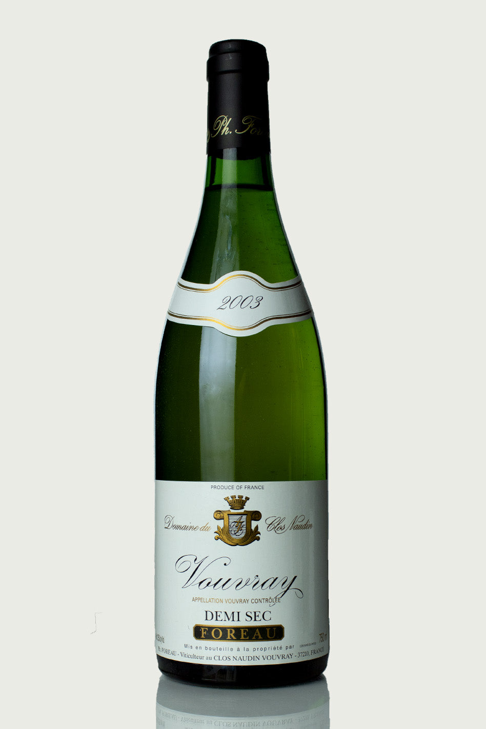 Foreau Clos Naudin Vouvray Demi-Sec 2003