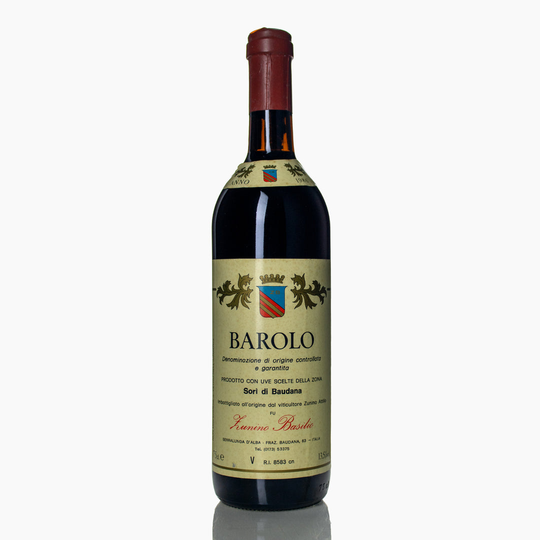 Zunino Basilio Sori di Baudana Barolo 1986