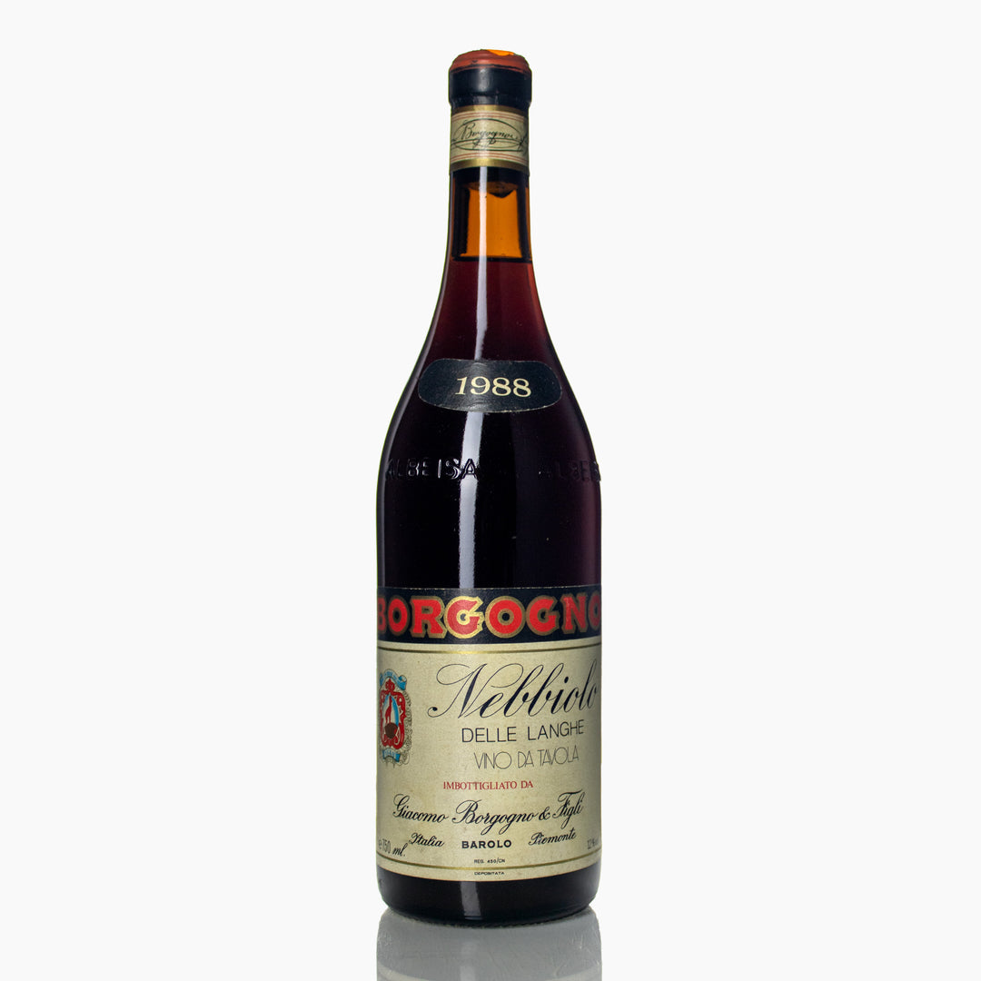 Giacomo Borgogno Nebbiolo delle Langhe 1988