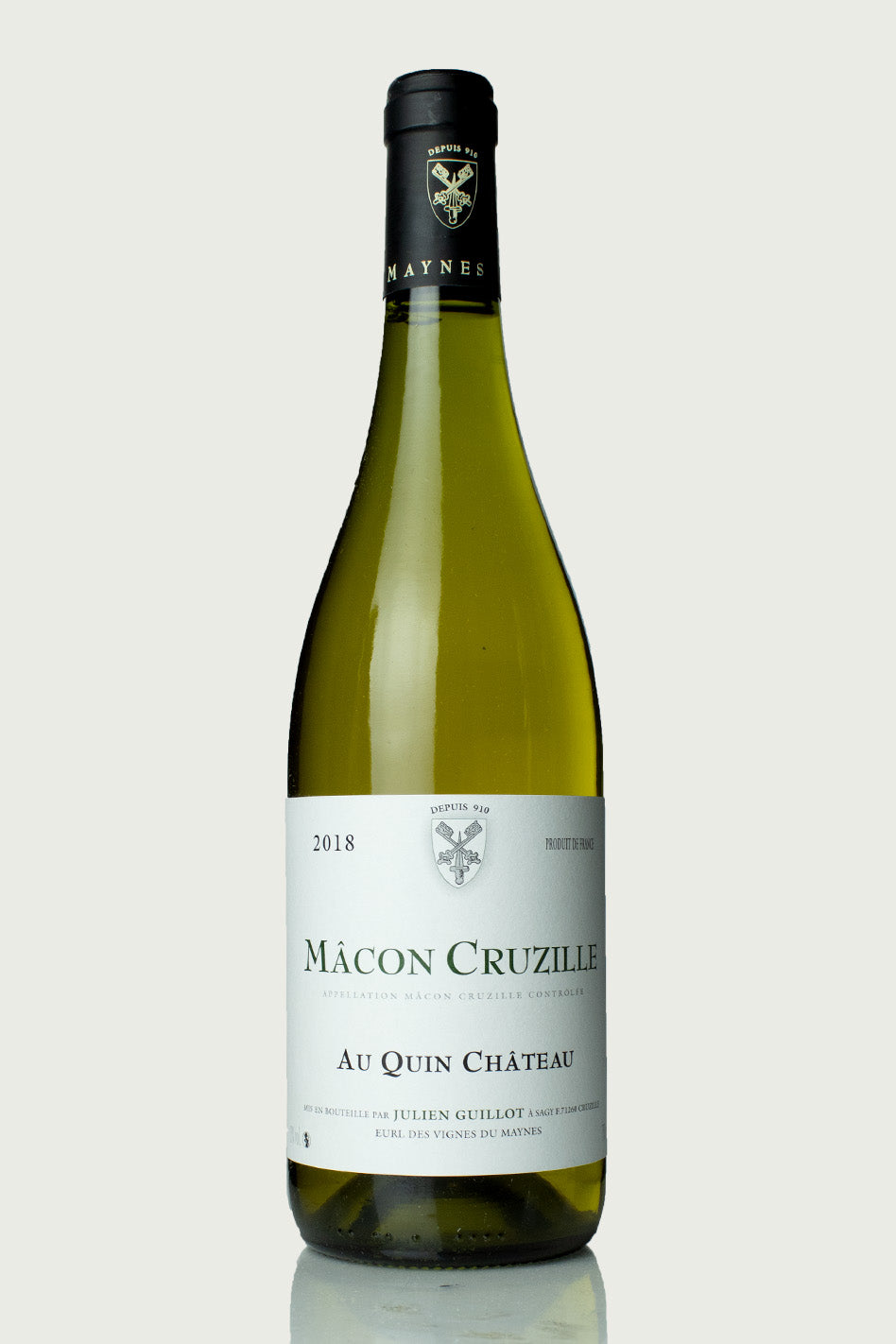 Vignes du Maynes Mâcon-Cruzille 'Au Quin Château' 2018