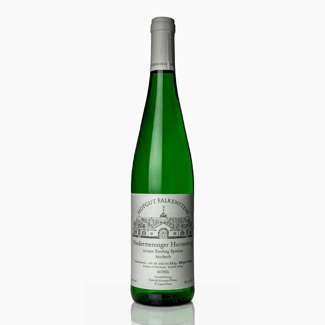 Hofgut Falkenstein Niedermenniger Herrenberg Riesling Spätlese Feinherb 'Meyer Nepal' 2023