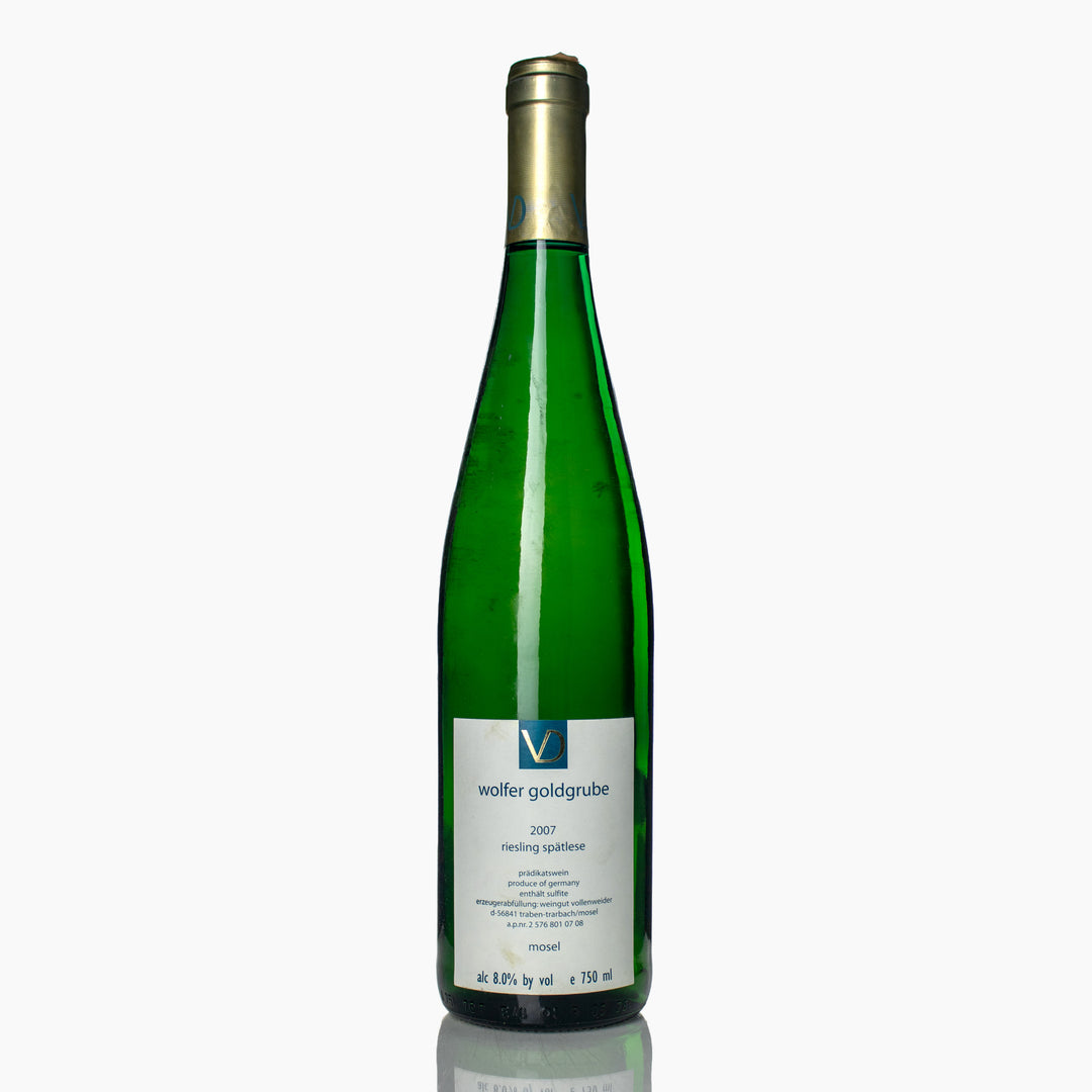 Vollenweider Wolfer Goldgrube Goldkapsel Spatlese 2007